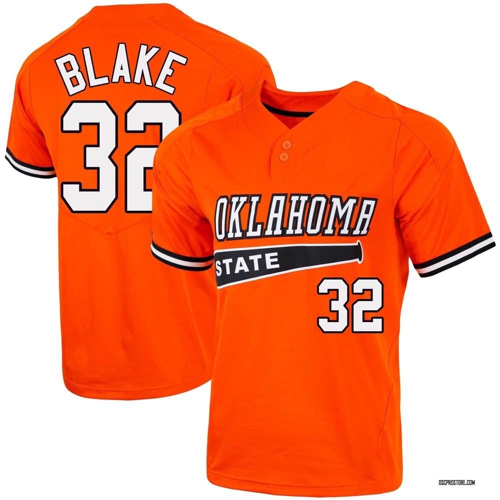 Youth Drew Blake Oklahoma State Cowboys Replica Vapor Two-Button Baseball Jersey - Orange